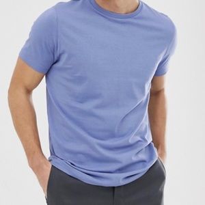 NWT Brave Soul Organic Cotton Tee, Blue, Size L